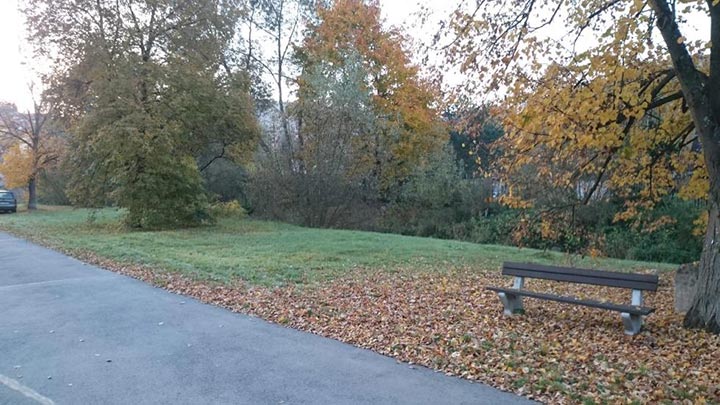 Projekt "Odpočinkové místo u potoka", umístění projektu, obrazová dokumentace č. 3 Projekt "Odpočinkové místo u potoka", umístění projektu, obrazová dokumentace č. 3